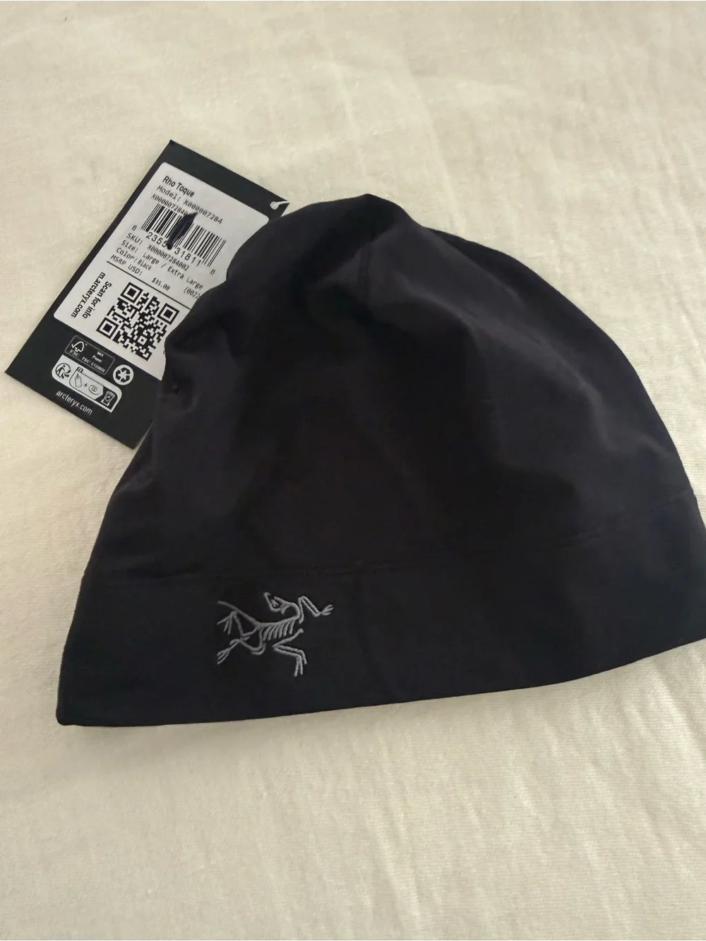 Arc'teryx unisex Rho Toque hat headwear - Picture 5 of 8
